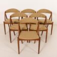 25503 Kai kristiansen model 31 chairs, set of 6, Denmark 1960s-7