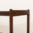 25515 Italian mid century bar cart in rosewood, 1960s-11