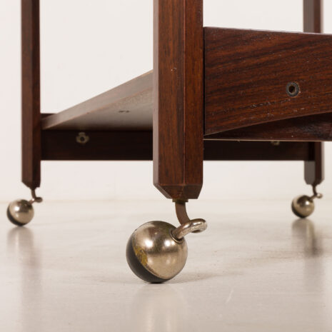 25515 Italian mid century bar cart in rosewood, 1960s-13 25515 Italian mid century bar cart in rosewood, 1960s-13
