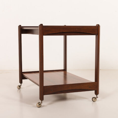 25515 Italian mid century bar cart in rosewood, 1960s-15 25515 Italian mid century bar cart in rosewood, 1960s-15