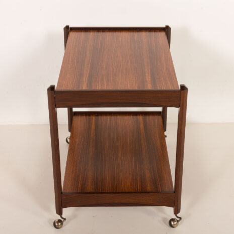 25515 Italian mid century bar cart in rosewood, 1960s-16 25515 Italian mid century bar cart in rosewood, 1960s-16