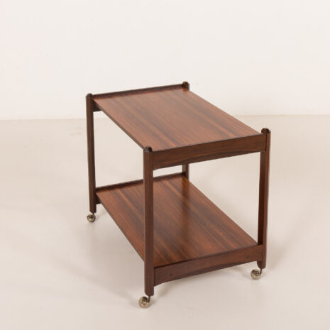 25515 Italian mid century bar cart in rosewood, 1960s-6 25515 Italian mid century bar cart in rosewood, 1960s-6