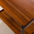 25515 Italian mid century bar cart in rosewood, 1960s-7