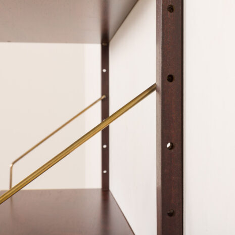 25517 Scandinavian rosewood shelving unit , set of 5 shelves-9 25517 Scandinavian rosewood shelving unit , set of 5 shelves-9