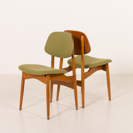 25529 Arne Hovmand Olsen style Scandinavian mid century chairs, set of 4, 1970s-10 25529 Arne Hovmand Olsen style Scandinavian mid century chairs, set of 4, 1970s-10