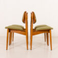 25529 Arne Hovmand Olsen style Scandinavian mid century chairs, set of 4, 1970s-5
