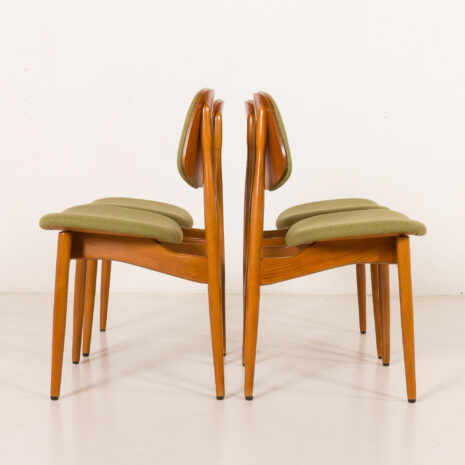 25529 Arne Hovmand Olsen style Scandinavian mid century chairs, set of 4, 1970s-5 25529 Arne Hovmand Olsen style Scandinavian mid century chairs, set of 4, 1970s-5