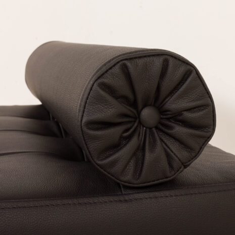 25530 Danish modern teak daybed in black leather, 1960s-9 25530 Danish modern teak daybed in black leather, 1960s-9