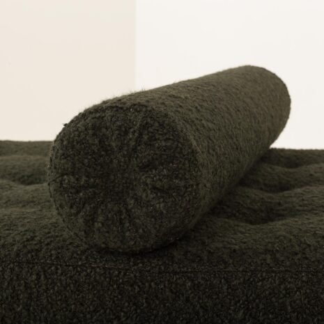 25531 Danish teak daybed in thick boucle fabric, 1960s-12 25531 Danish teak daybed in thick boucle fabric, 1960s-12