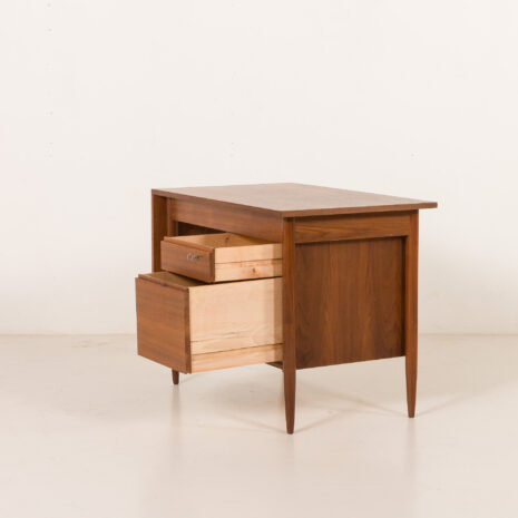 25540 Scandinavian mid century teak desk with extension , Norway 1960s-5 25540 Scandinavian mid century teak desk with extension , Norway 1960s-5