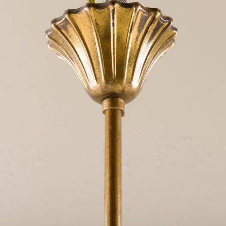 25542 Italian mid century chandelier atr. to Stilux Milano, 1950s-3 25542 Italian mid century chandelier atr. to Stilux Milano, 1950s-3