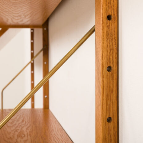 25552 PS System oak wall unit, Randers, Denmark 1970s-13 25552 PS System oak wall unit, Randers, Denmark 1970s-13