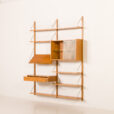 25552 PS System oak wall unit, Randers, Denmark 1970s-4