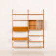 25552 PS System oak wall unit, Randers, Denmark 1970s-5
