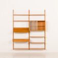 25552 PS System oak wall unit, Randers, Denmark 1970s-6