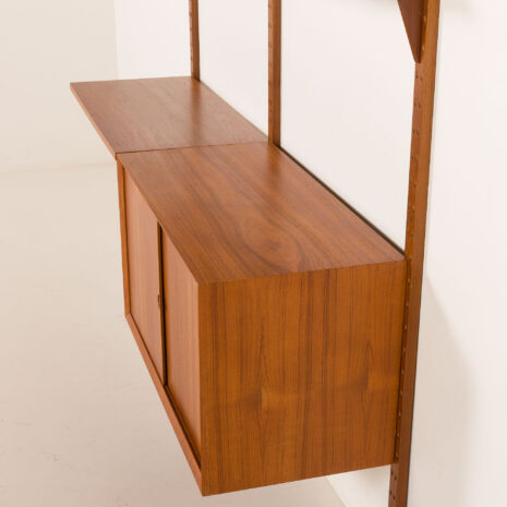25553 Poul Cadovius home office teak wall unit for Cado, 1960s-14 25553 Poul Cadovius home office teak wall unit for Cado, 1960s-14