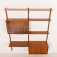 25553 Poul Cadovius home office teak wall unit for Cado, 1960s-8