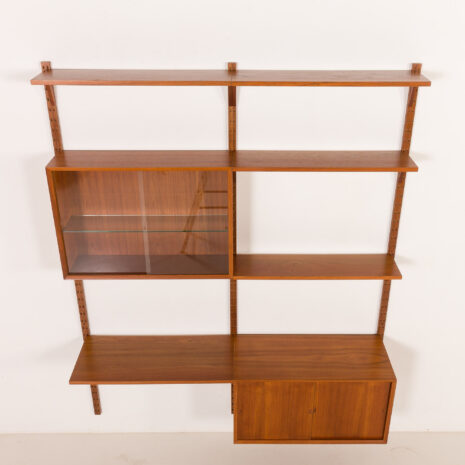 25553 Poul Cadovius home office teak wall unit for Cado, 1960s-8 25553 Poul Cadovius home office teak wall unit for Cado, 1960s-8