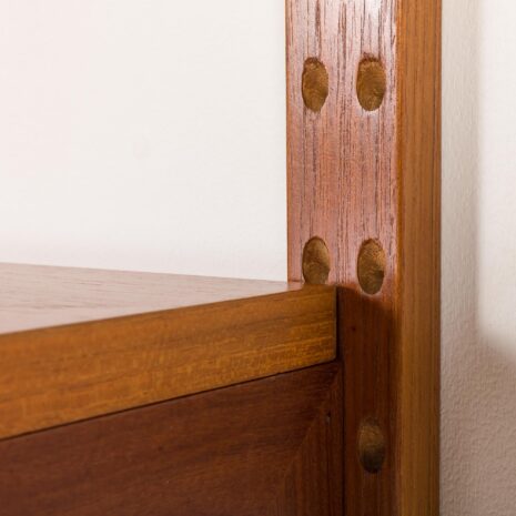 25553 Poul Cadovius home office teak wall unit for Cado, 1960s-9 25553 Poul Cadovius home office teak wall unit for Cado, 1960s-9