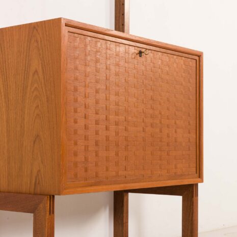 25560 Poul Cadovius free standing wall unit for Cado, 1960s-22 25560 Poul Cadovius free standing wall unit for Cado, 1960s-22