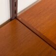 25563 Kai Kristiansen shelving unit in teak by FM Mobler, Denmark, 1960s-18