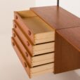 25563 Kai Kristiansen shelving unit in teak by FM Mobler, Denmark, 1960s-20