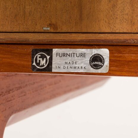 25563 Kai Kristiansen shelving unit in teak by FM Mobler, Denmark, 1960s-26 25563 Kai Kristiansen shelving unit in teak by FM Mobler, Denmark, 1960s-26