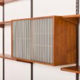 25563 Kai Kristiansen shelving unit in teak by FM Mobler, Denmark, 1960s-9