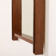 26001 Italian mid century XL teak mirror, 1970s-5