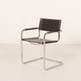 26003 Bauhaus style Italian chairs attr. To Mateo Grassi , 1970s-13