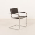 26003 Bauhaus style Italian chairs attr. To Mateo Grassi , 1970s-15
