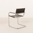 26003 Bauhaus style Italian chairs attr. To Mateo Grassi , 1970s-19