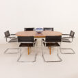Bauhaus style Italian chairs attr. to Matteo Grassi, 1970s