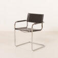 26003 Bauhaus style Italian chairs attr. To Mateo Grassi , 1970s-21