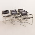 26003 Bauhaus style Italian chairs attr. To Mateo Grassi , 1970s-5