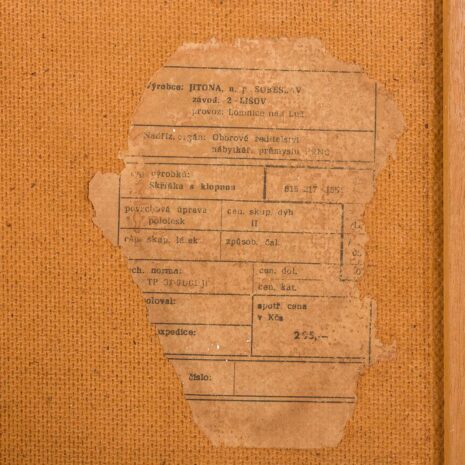 24182 Wall to celling mid century wall unit in teak and ash, Czechoslovakia, 1960s-26 24182 Wall to celling mid century wall unit in teak and ash, Czechoslovakia, 1960s-26