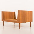 25129 Vintage Hevali teak extension children room bed, Denamrtk 1960s-16