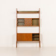 25445 Ergo free standing wall unit by John Texmon, Norway, 1960s-11