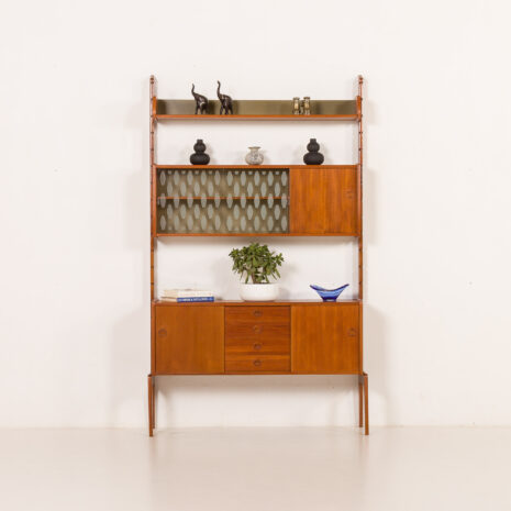 25445 Ergo free standing wall unit by John Texmon, Norway, 1960s 25445 Ergo free standing wall unit by John Texmon, Norway, 1960s