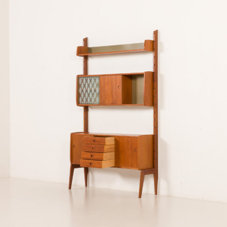 25445 Ergo free standing wall unit by John Texmon, Norway, 1960s-5 25445 Ergo free standing wall unit by John Texmon, Norway, 1960s-5