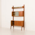 25445 Ergo free standing wall unit by John Texmon, Norway, 1960s-6
