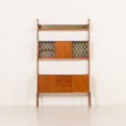 25445 Ergo free standing wall unit by John Texmon, Norway, 1960s-9
