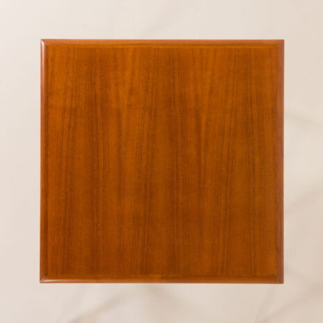 25473 Small Danish square teak dining table with extensions, 1960s-11 25473 Small Danish square teak dining table with extensions, 1960s-11