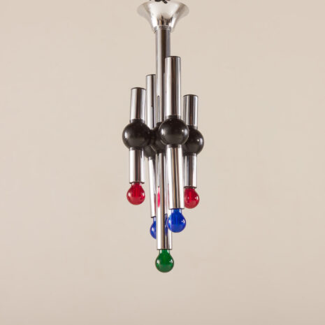 25481 Targetti Sankey Space Age chandelier, Italy 1970s-7 25481 Targetti Sankey Space Age chandelier, Italy 1970s-7
