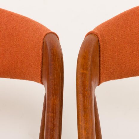 25504 Kai kristiansen chairs model 31, set of 3, Denmark 1960s-13 25504 Kai kristiansen chairs model 31, set of 3, Denmark 1960s-13