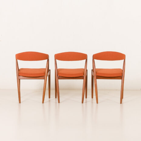 25504 Kai kristiansen chairs model 31, set of 3, Denmark 1960s-6 25504 Kai kristiansen chairs model 31, set of 3, Denmark 1960s-6