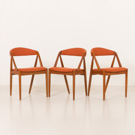 25504 Kai kristiansen chairs model 31, set of 3, Denmark 1960s-9 25504 Kai kristiansen chairs model 31, set of 3, Denmark 1960s-9
