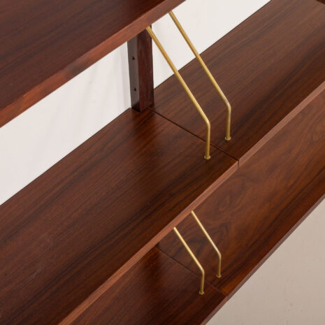 25511 Scandinavian mid century rosewood shelving unit attr. to Preben Sorensen, 1960s-15 25511 Scandinavian mid century rosewood shelving unit attr. to Preben Sorensen, 1960s-15