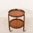 25516 Italian bar trolley, round bar cart, 1960s-10