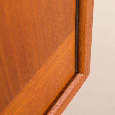 25524 Scandinavian mid century teak wall unit, 1970s-15 25524 Scandinavian mid century teak wall unit, 1970s-15